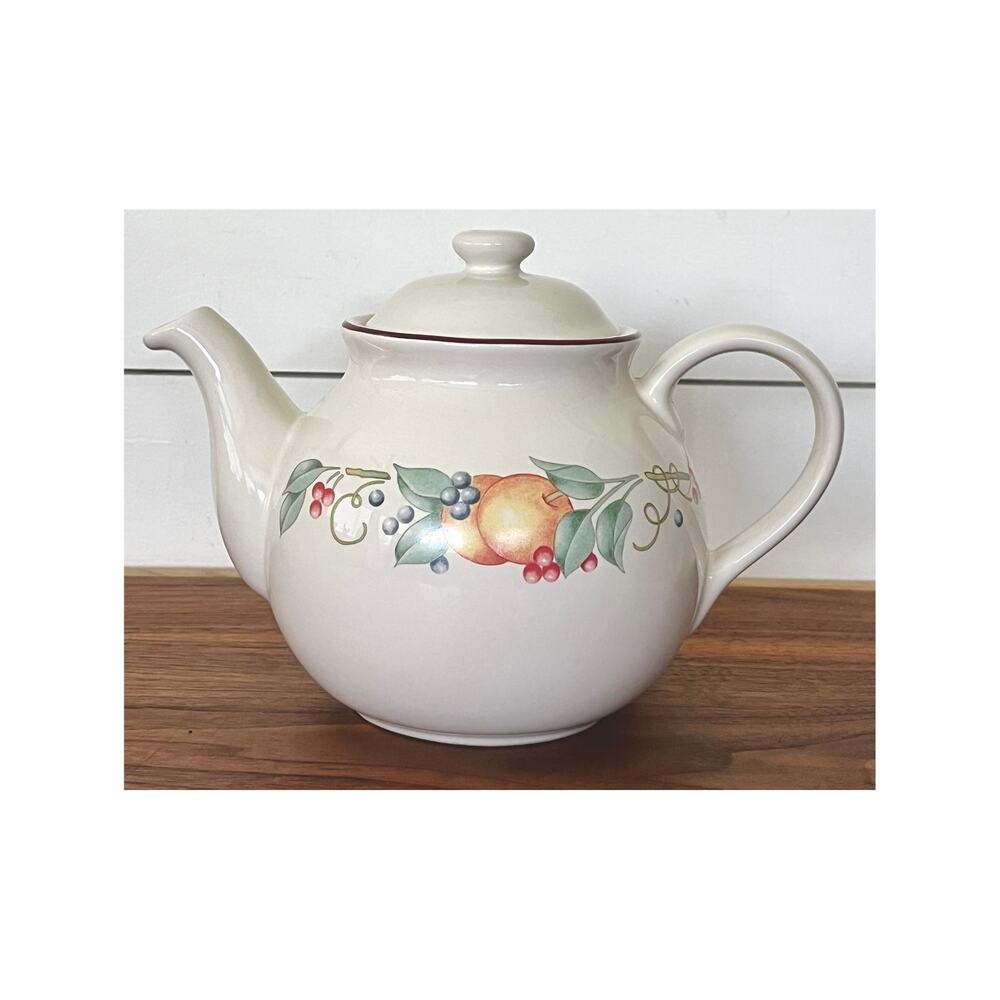 Teapot & Lid Abundance (Corelle) by Corning Corelle Replacement 1990